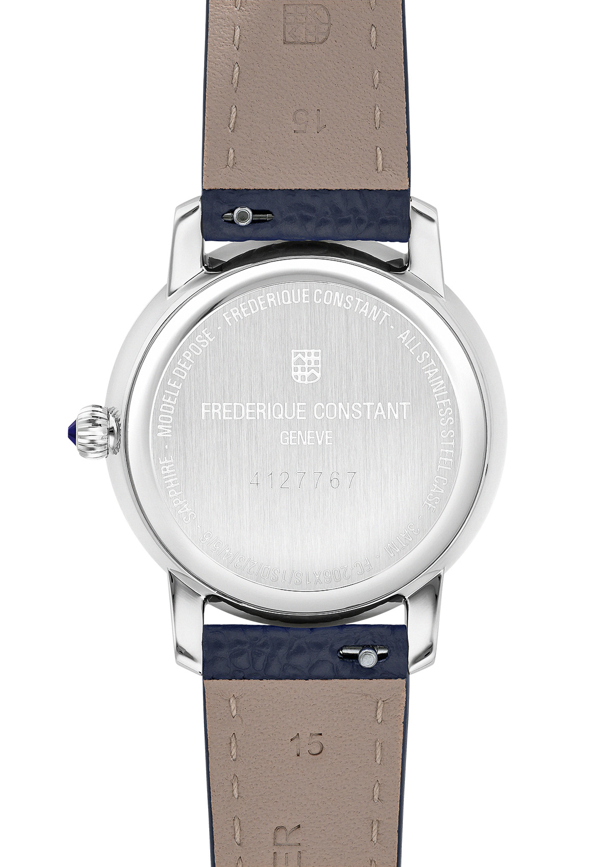 FREDERIQUE CONSTANT   Женские швейцарские часы, кварцевый механизм, сталь, 30 мм