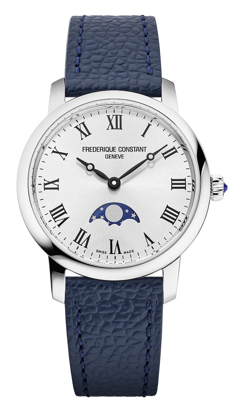FREDERIQUE CONSTANT   Женские швейцарские часы, кварцевый механизм, сталь, 30 мм