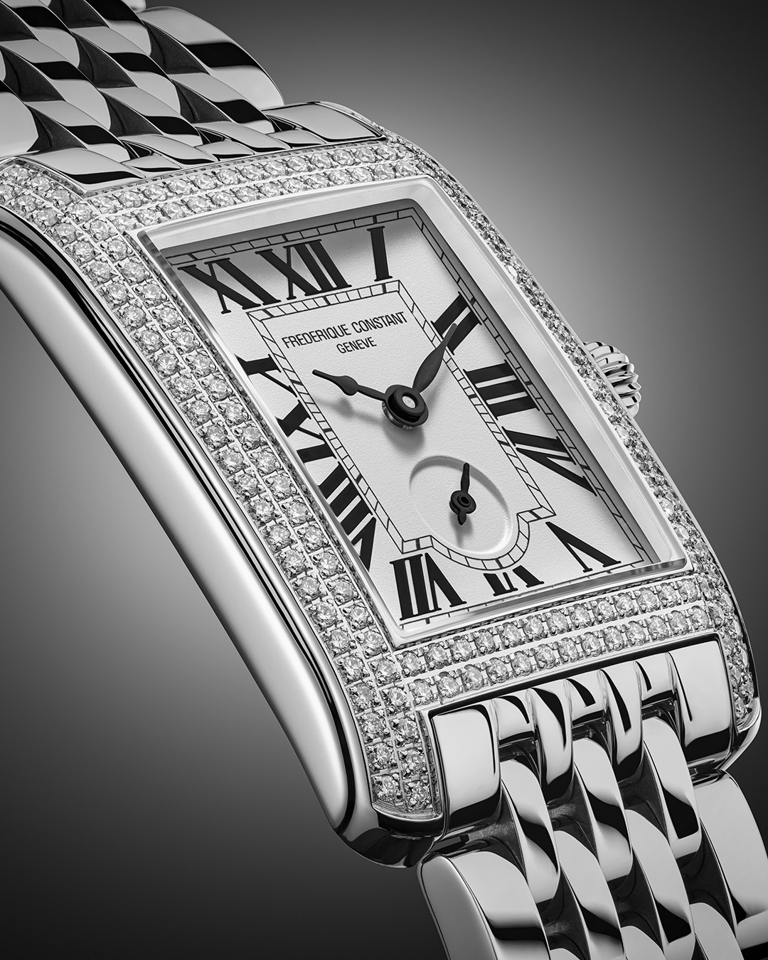 Часы FREDERIQUE CONSTANT  FC-235S2CD6B, Механизм: Кварцевый