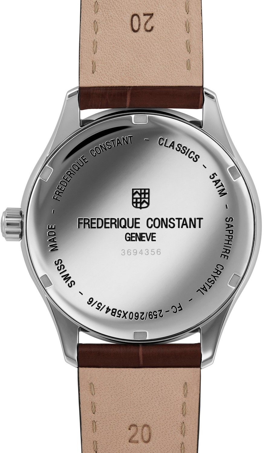 Часы FREDERIQUE CONSTANT CLASSICS FC-259NT5B6, Механизм: Кварцевый
