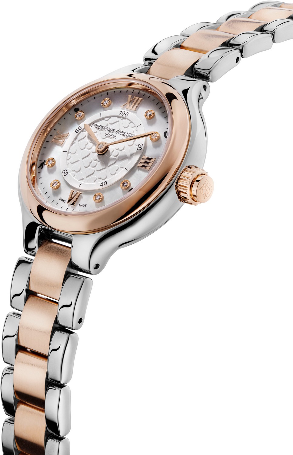 Часы FREDERIQUE CONSTANT HSW FC-281WHD3ER2B, Функции: Часы, минуты, синхр-я с телефоном, мониторинг шагов, сна, дата, будильник, worldtimer, уведомления