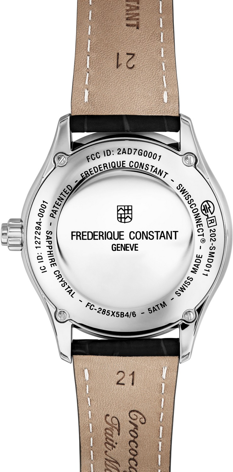 Часы FREDERIQUE CONSTANT HSW FC-285S5B6, Механизм: Кварцевый, смарт
