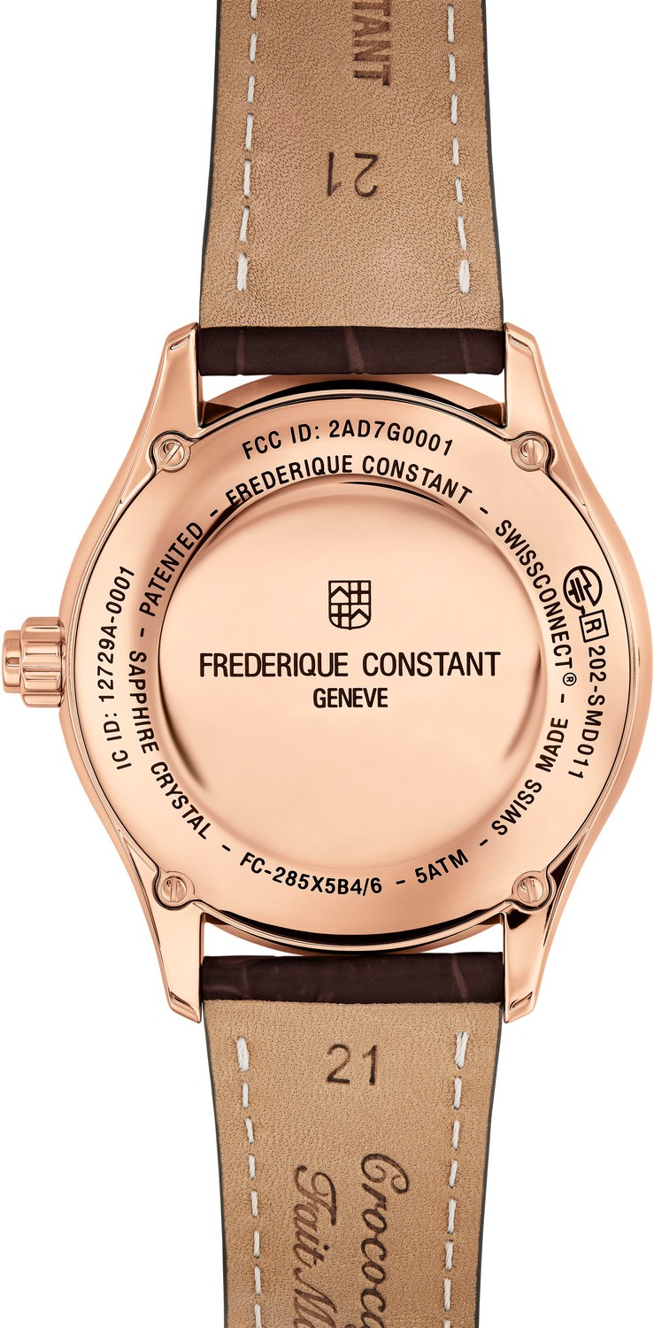 Часы FREDERIQUE CONSTANT HSW FC-285V5B4, Механизм: Кварцевый, смарт