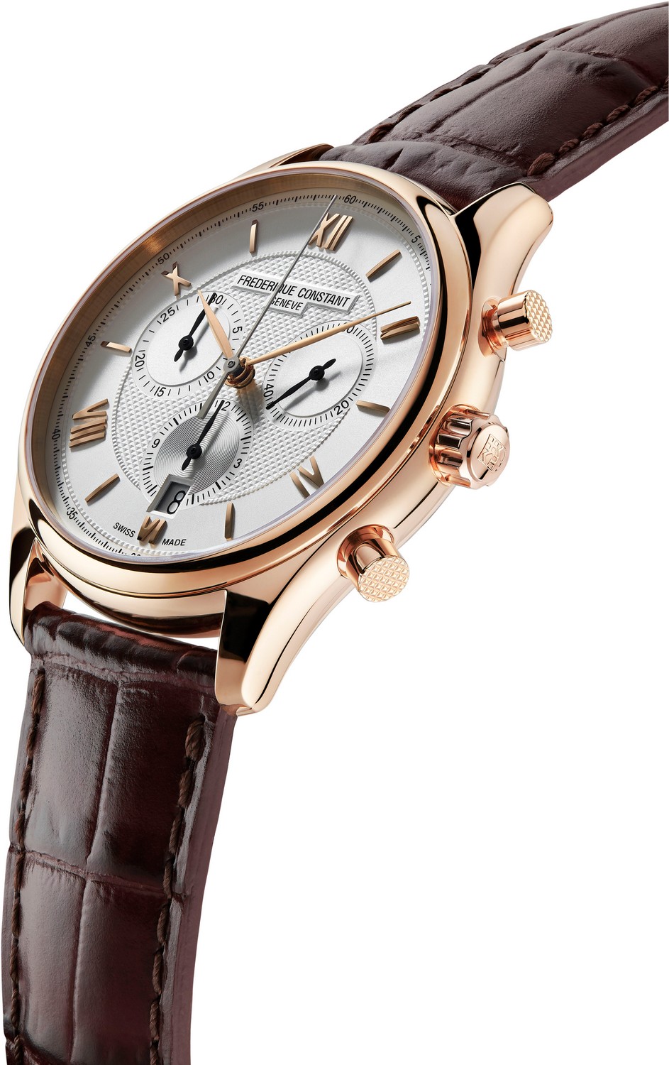 Часы FREDERIQUE CONSTANT CLASSICS FC-292MV5B4, Функции: Часы, минуты, секунды, хронограф, дата
