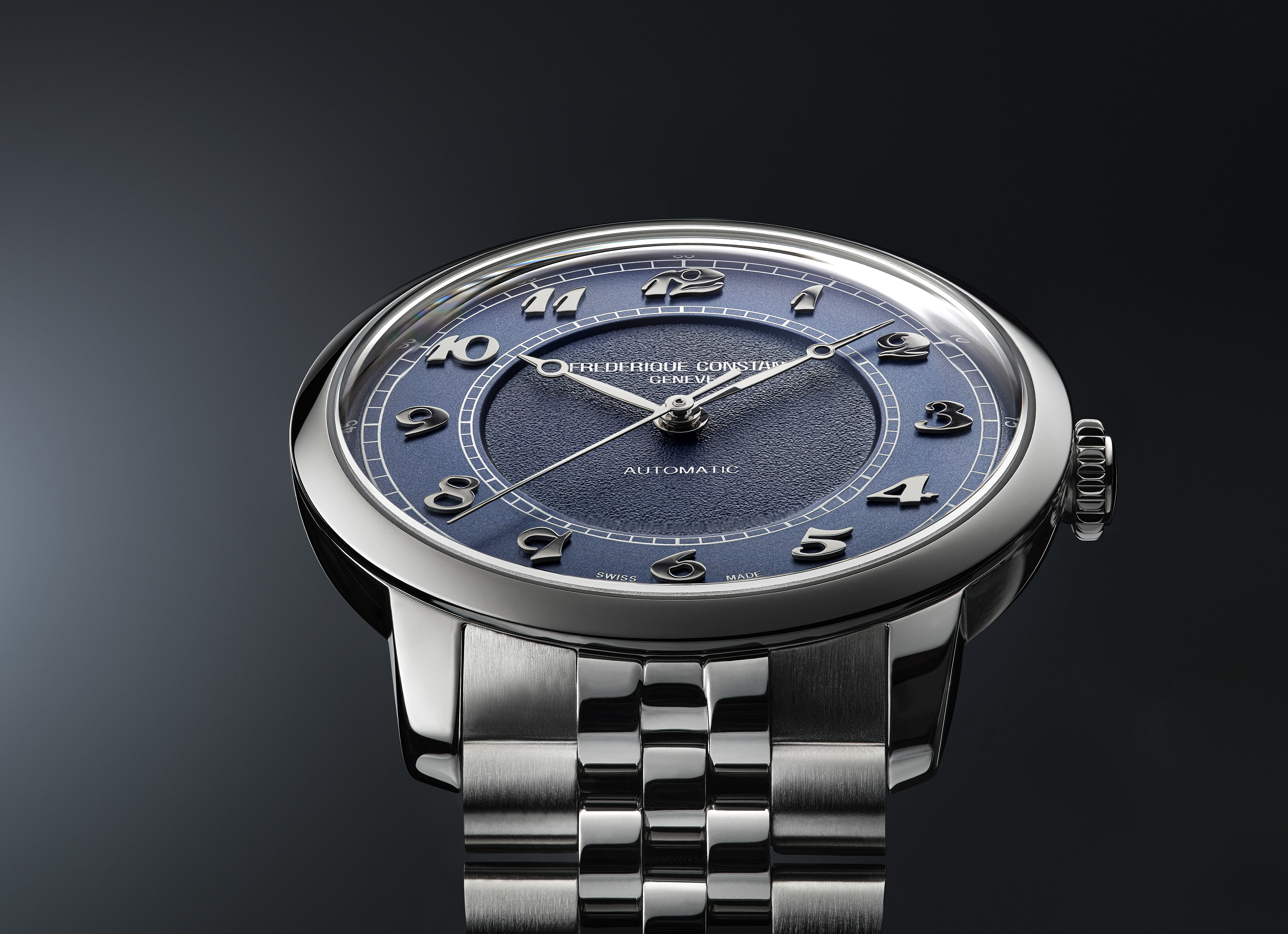 Часы FREDERIQUE CONSTANT  FC-301BL3B6B, Механизм: Автоматический