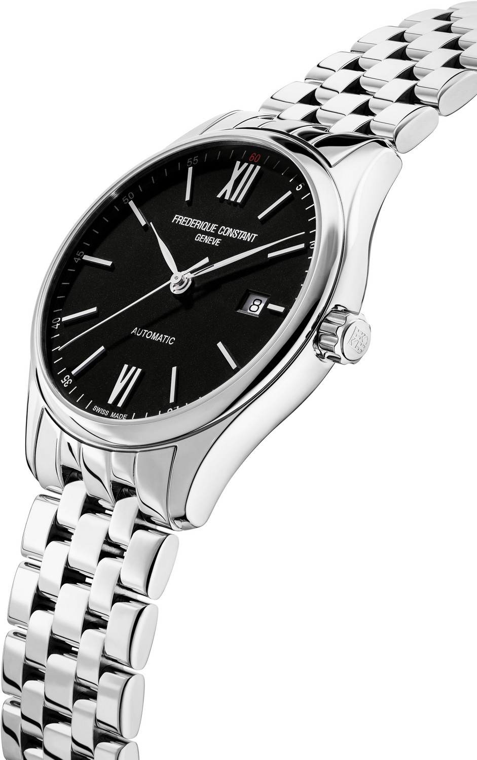 Часы FREDERIQUE CONSTANT CLASSICS FC-303BN5B6B, Функции: Часы, минуты, секунды, дата