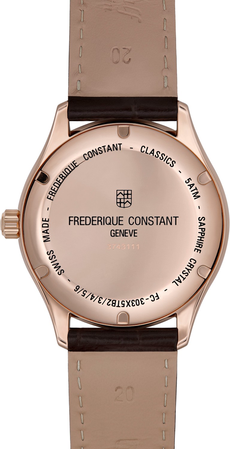 FREDERIQUE CONSTANT  Мужские швейцарские часы, автоматический механизм, сталь с покрытием, 40 мм