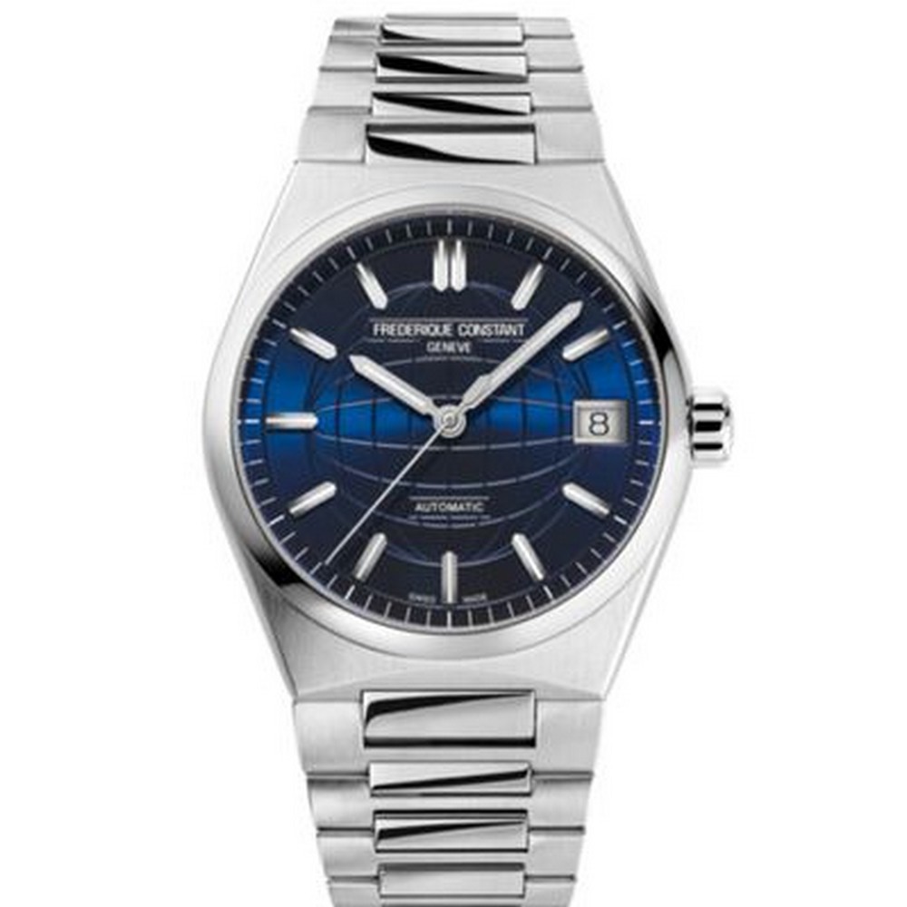 FREDERIQUE CONSTANT  Женские швейцарские часы, автоматический механизм, сталь, 34 мм