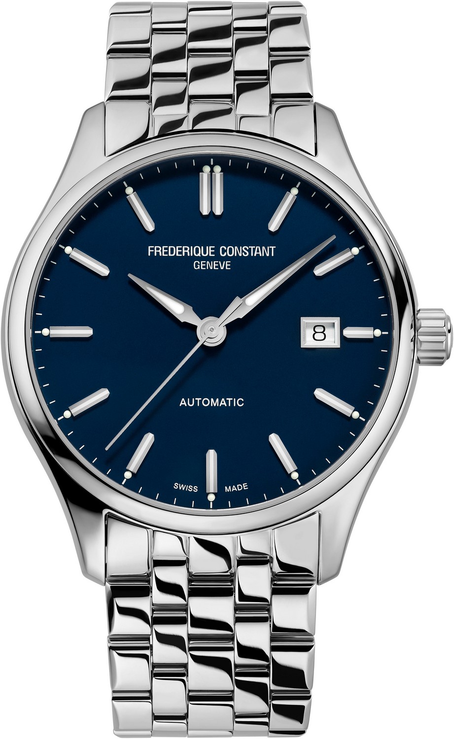 FREDERIQUE CONSTANT  Мужские швейцарские часы, автоматический механизм, сталь, 40 мм