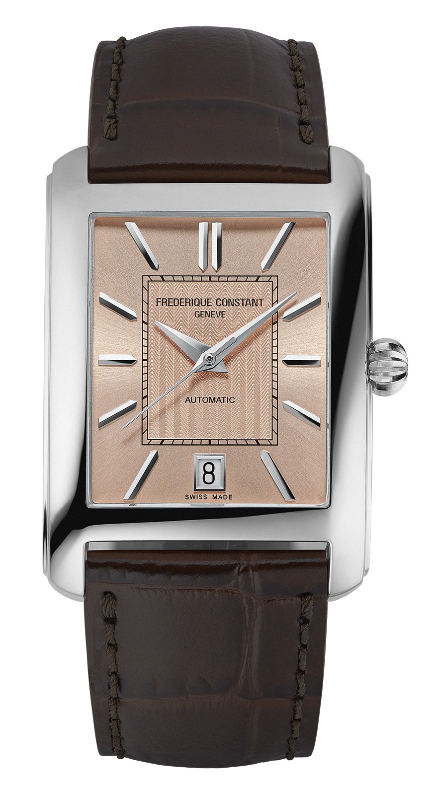 FREDERIQUE CONSTANT   Мужские швейцарские часы, автоматический механизм, сталь, 30,4x33,3 мм