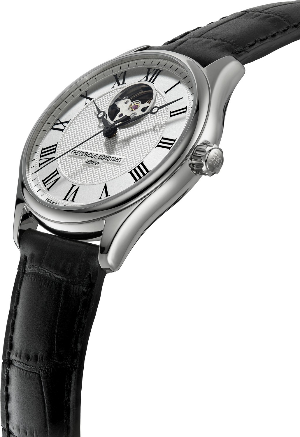 FREDERIQUE CONSTANT  Мужские швейцарские часы, автоматический механизм, сталь, 40 мм