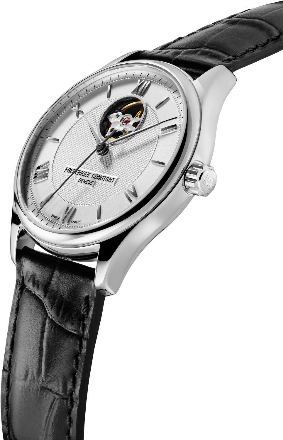 Часы FREDERIQUE CONSTANT CLASSICS FC-310MS5B6, Функции: Часы, минуты, секунды, открытый баланс