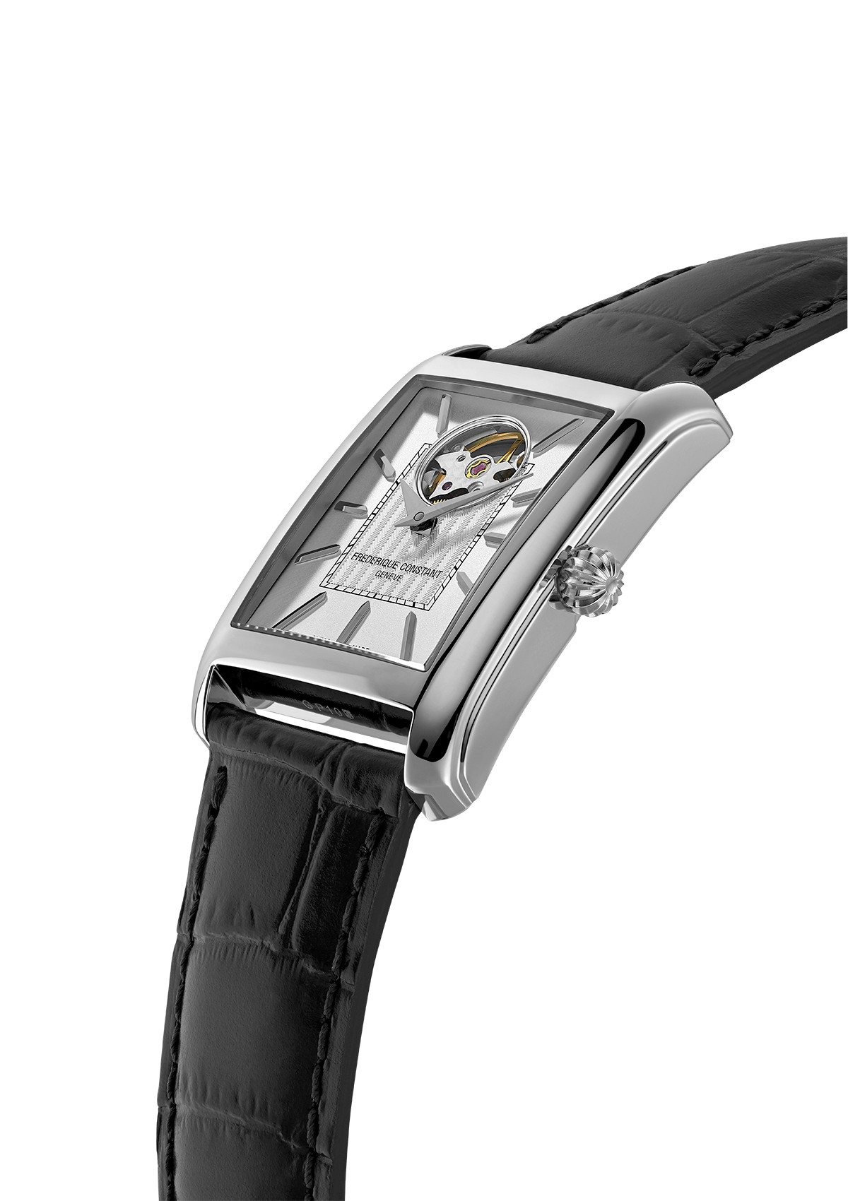 FREDERIQUE CONSTANT   Мужские швейцарские часы, автоматический механизм, сталь, 30,4х33,3 мм