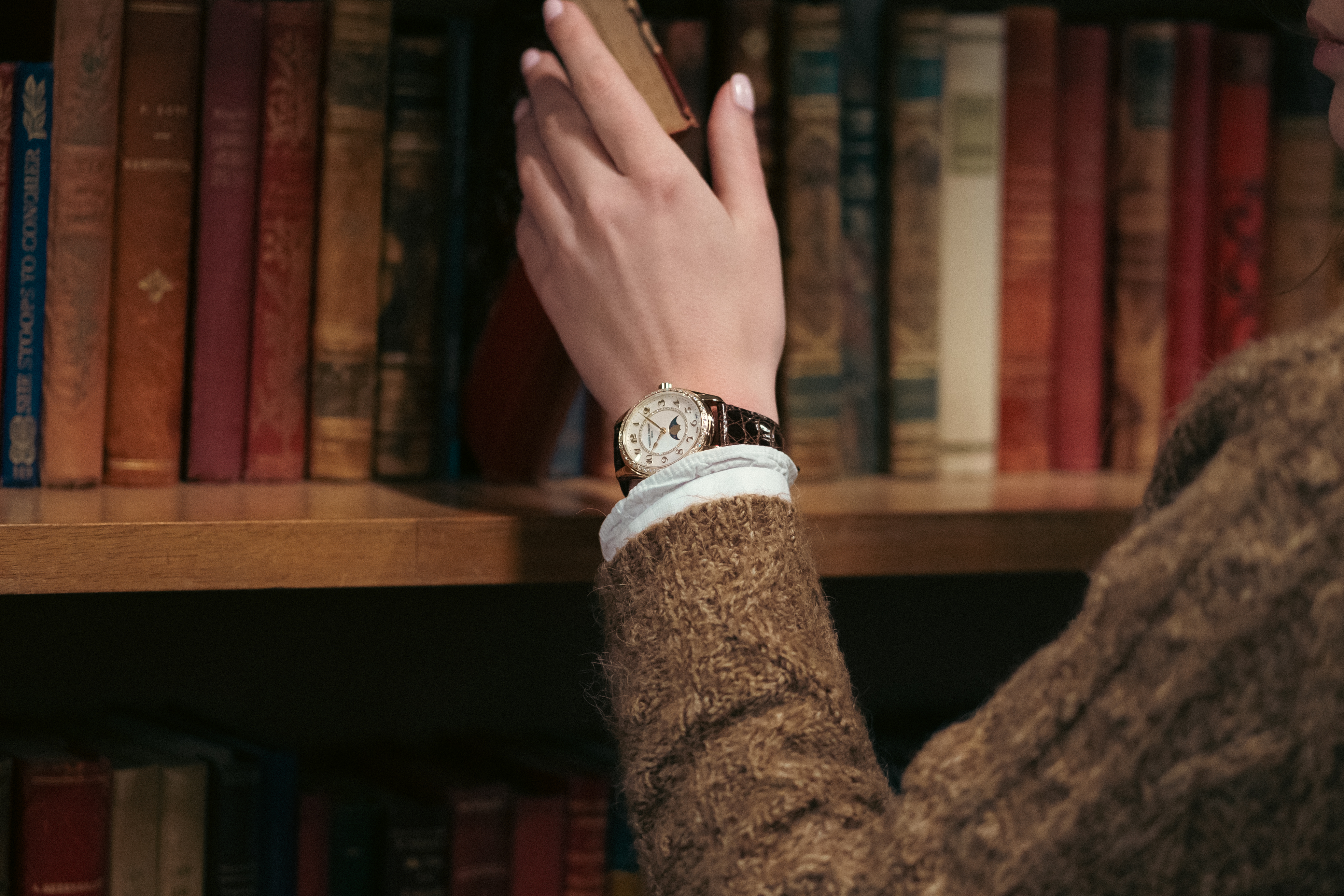 FREDERIQUE CONSTANT CLASSICS Женские швейцарские часы, автоматический механизм, сталь с покрытием, 36 мм