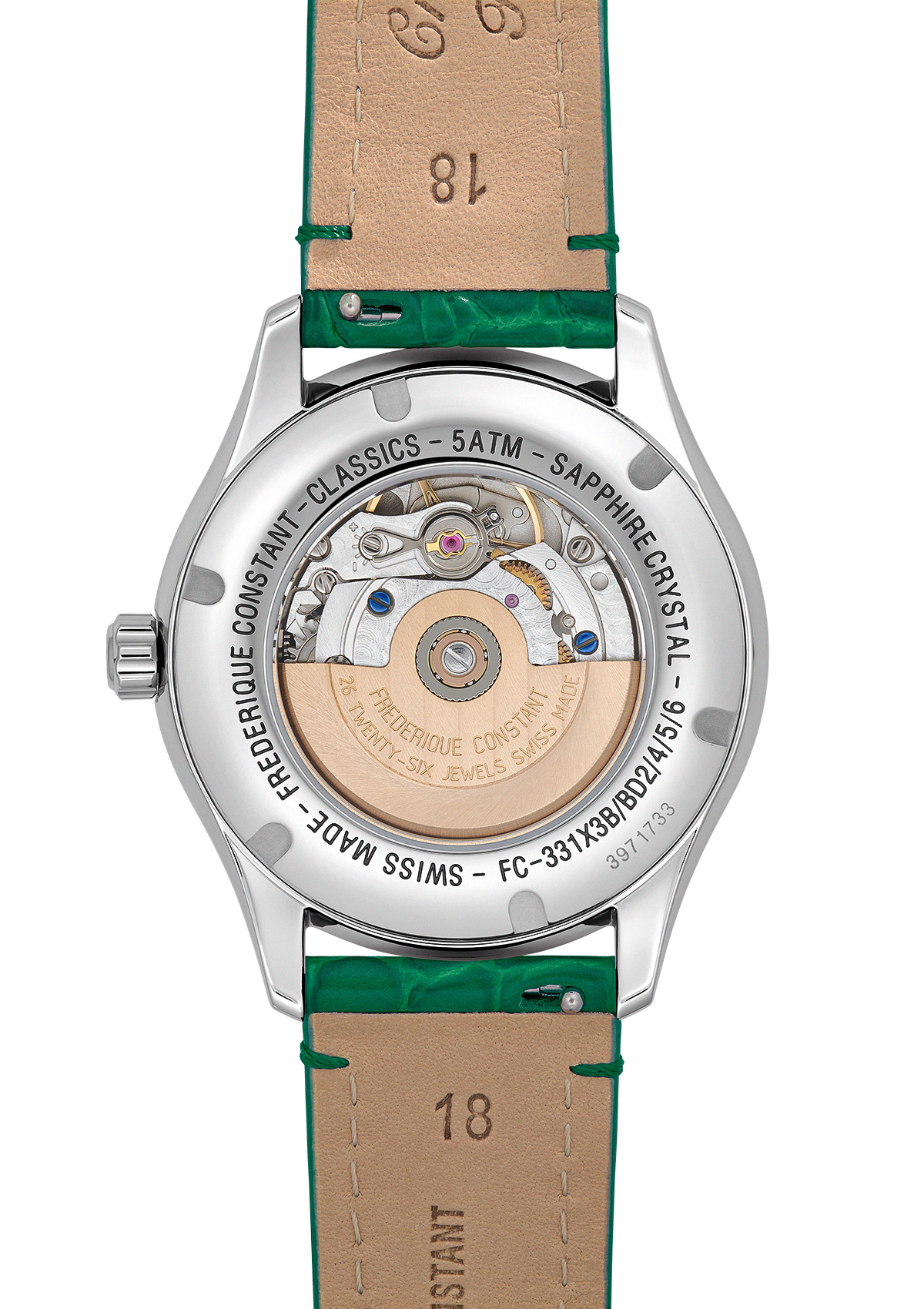 FREDERIQUE CONSTANT CLASSICS Женские швейцарские часы, автоматический механизм, сталь, 36 мм