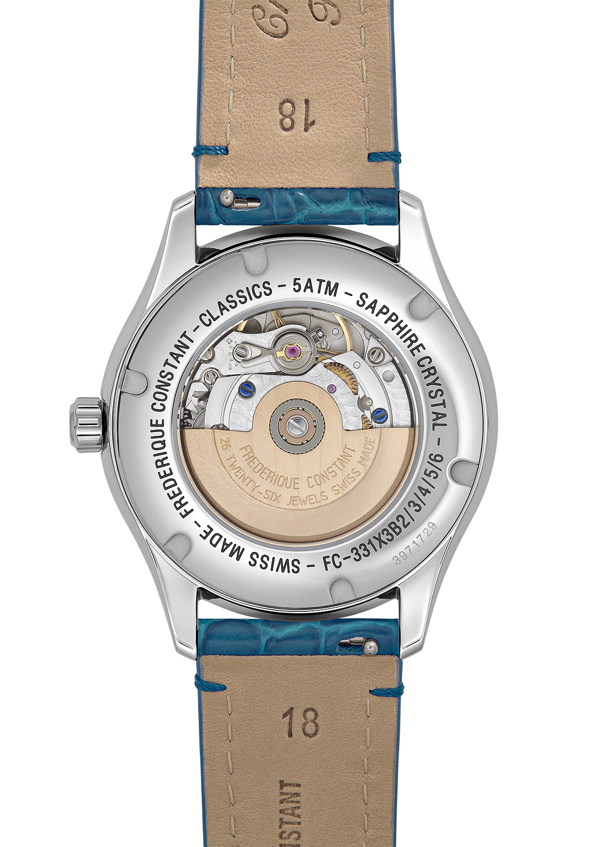 FREDERIQUE CONSTANT CLASSICS Женские швейцарские часы, автоматический механизм, сталь, 36 мм