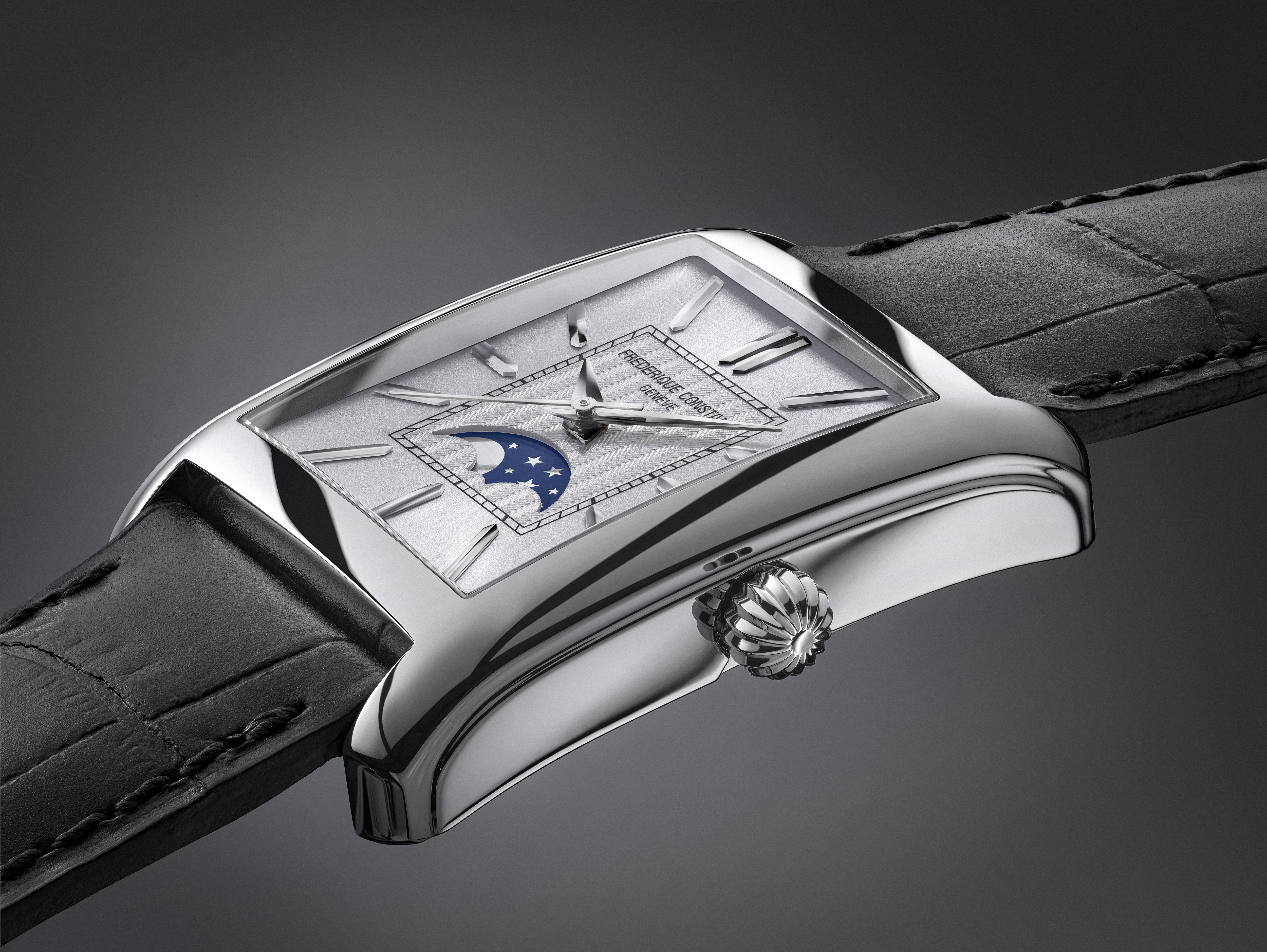 Часы FREDERIQUE CONSTANT  FC-333S4C6, Функции: Часы, минуты, фаза Луны, автоподзавод