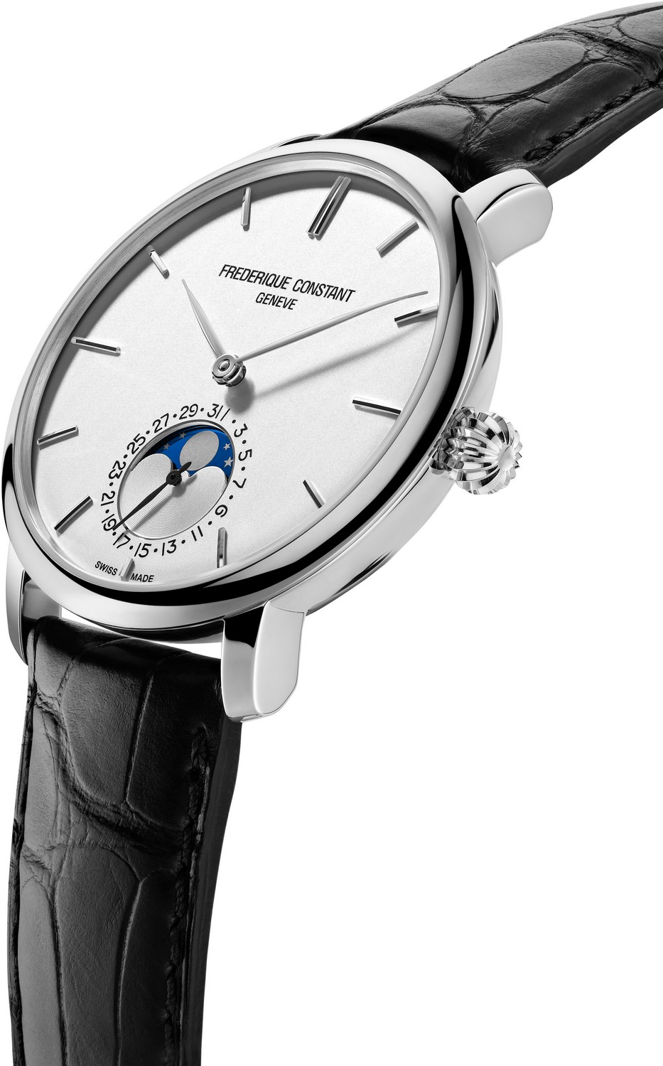 Часы FREDERIQUE CONSTANT MANUFACTURE FC-705S4S6, Функции: Часы, минуты, дата, фазы луны