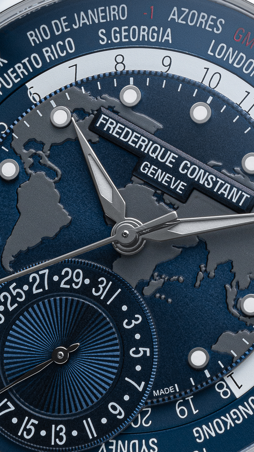 FREDERIQUE CONSTANT  Мужские швейцарские часы, мануфактурный автоматический механизм, сталь, 42 мм