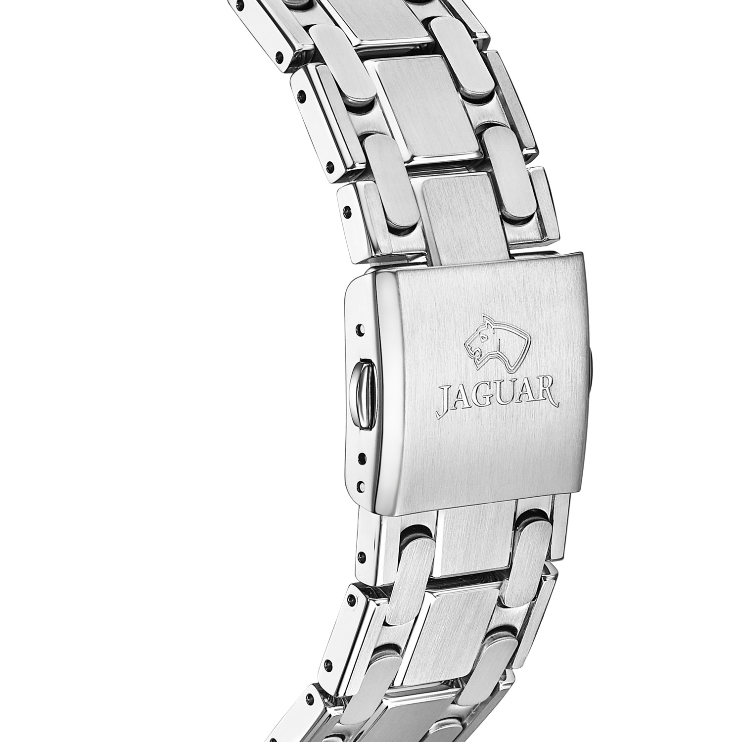 JAGUAR  Мужские швейцарские часы, кварцевый механизм, сталь, 44 мм