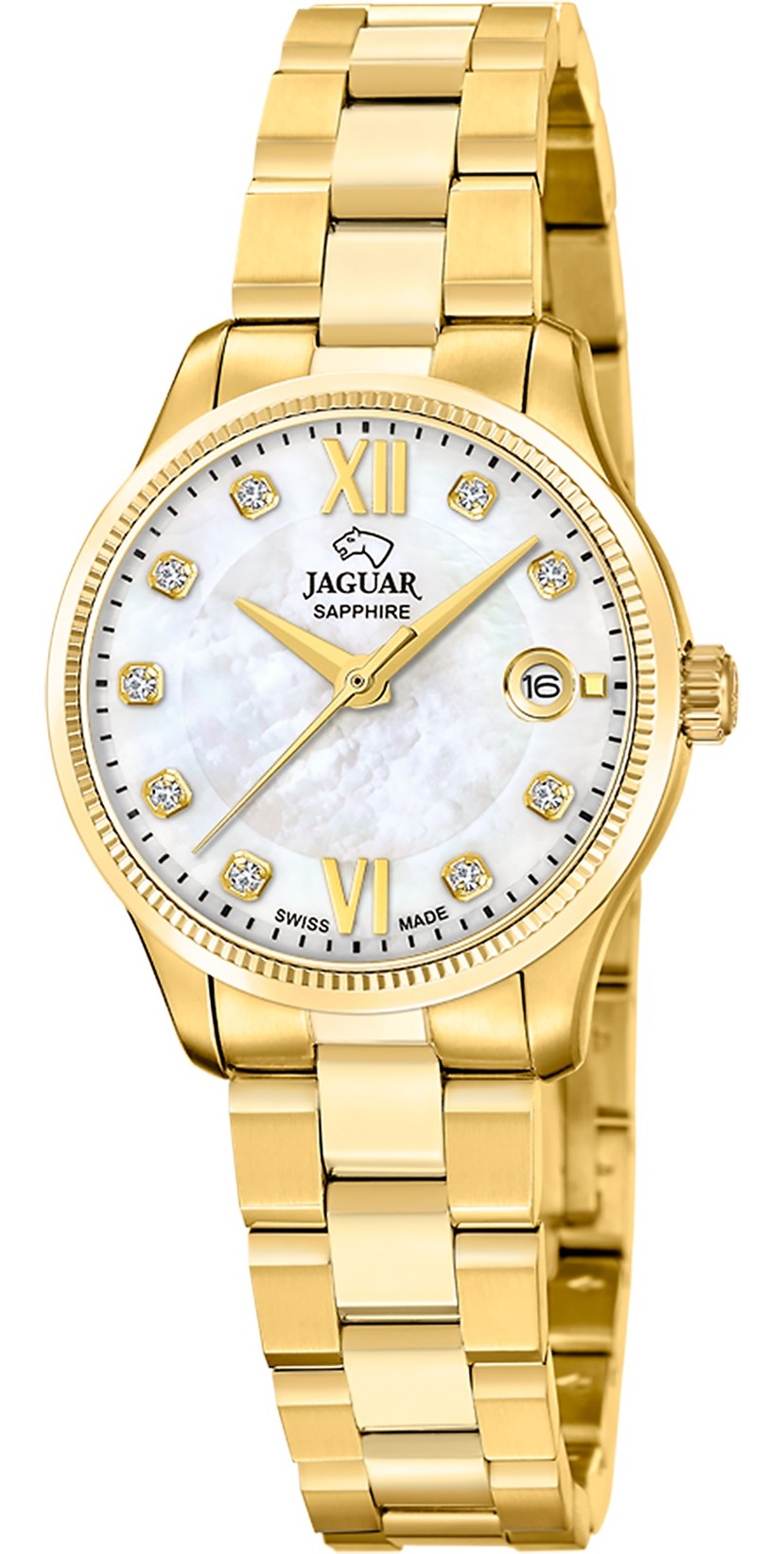 JAGUAR  Jaguar Swiss Made women's watch J1047/1 with a stainless steel
 case