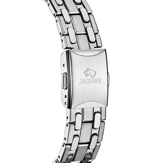 JAGUAR  Женские швейцарские часы, кварцевый механизм, сталь, 32 мм