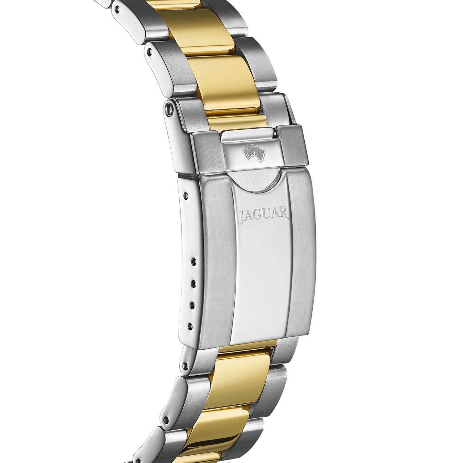 JAGUAR  Мужские швейцарские часы, кварцевый механизм, сталь с покрытием, 43,5 мм