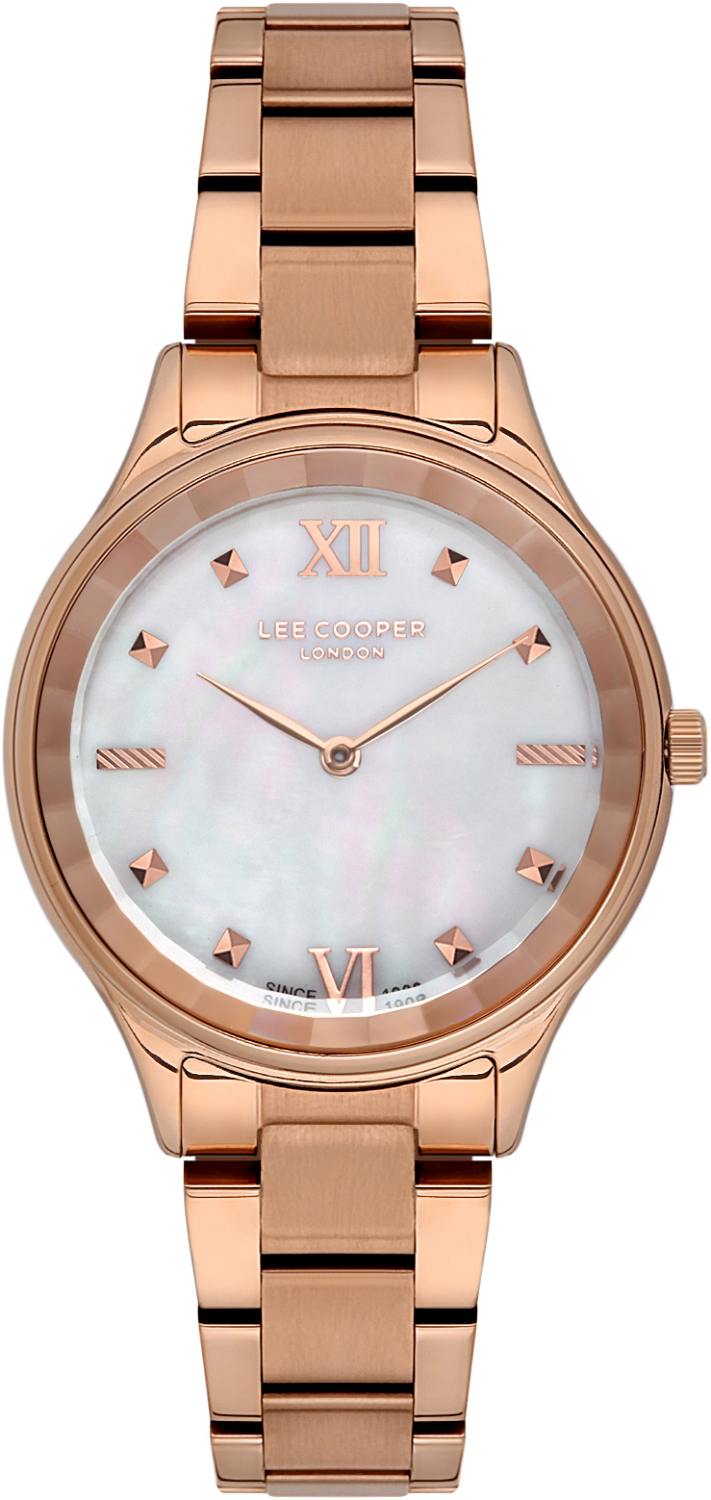Часы LEE COOPER  LC07113.420 Женские часы, кварцевый механизм, суперметалл с покрытием, 35 мм