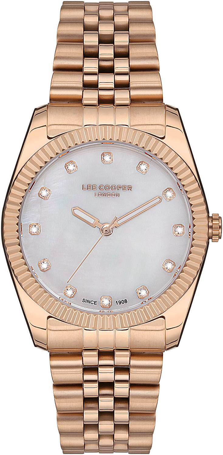 LEE COOPER  Женские часы, кварцевый механизм, суперметалл с покрытием, 36 мм
