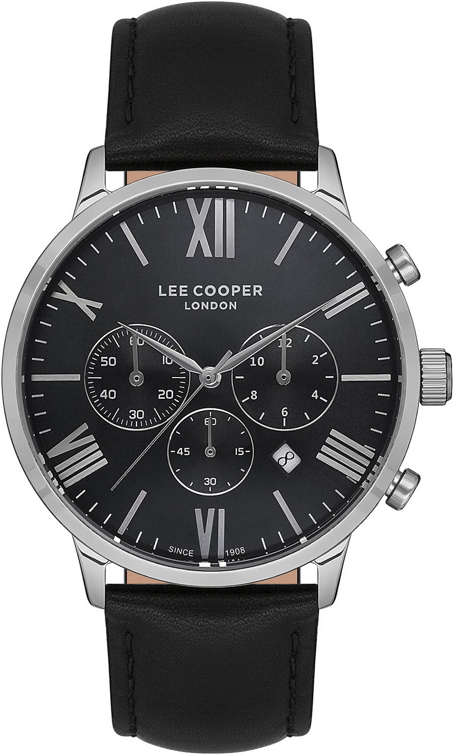 LEE COOPER  Мужские часы, кварцевый механизм, суперметалл, 