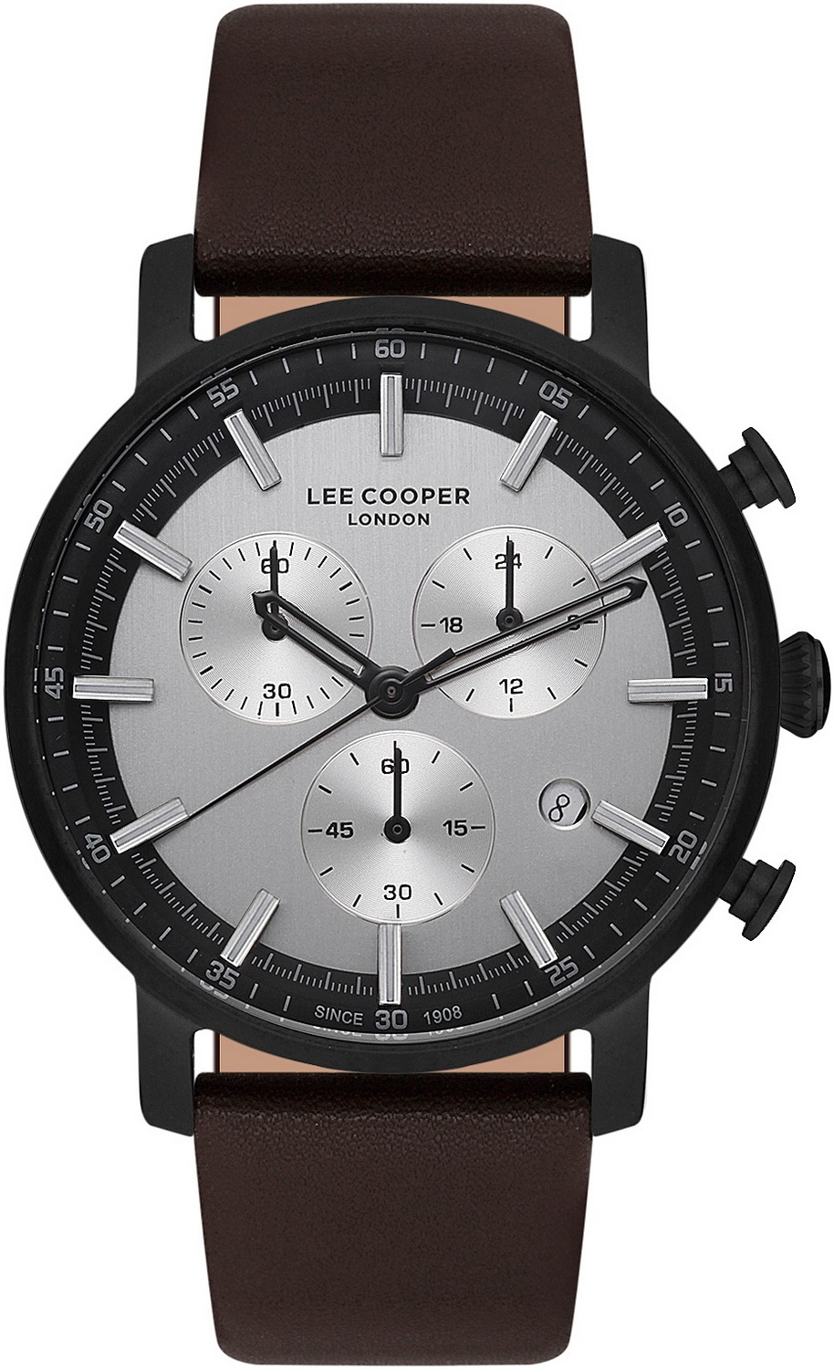 Часы LEE COOPER  LC07183.632 Мужские часы, кварцевый механизм, суперметалл с покрытием, 43,5 мм