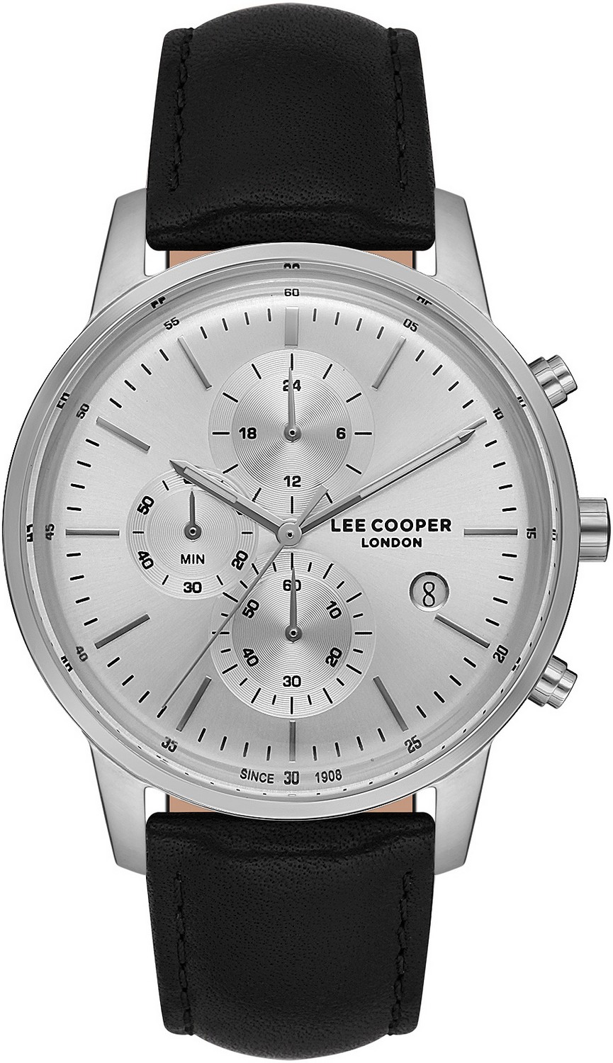 LEE COOPER  Мужские часы, кварцевый механизм, суперметалл, 