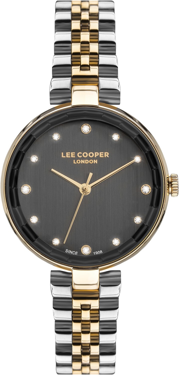 LEE COOPER  Женские часы, кварцевый механизм, суперметалл с покрытием, 33 мм
