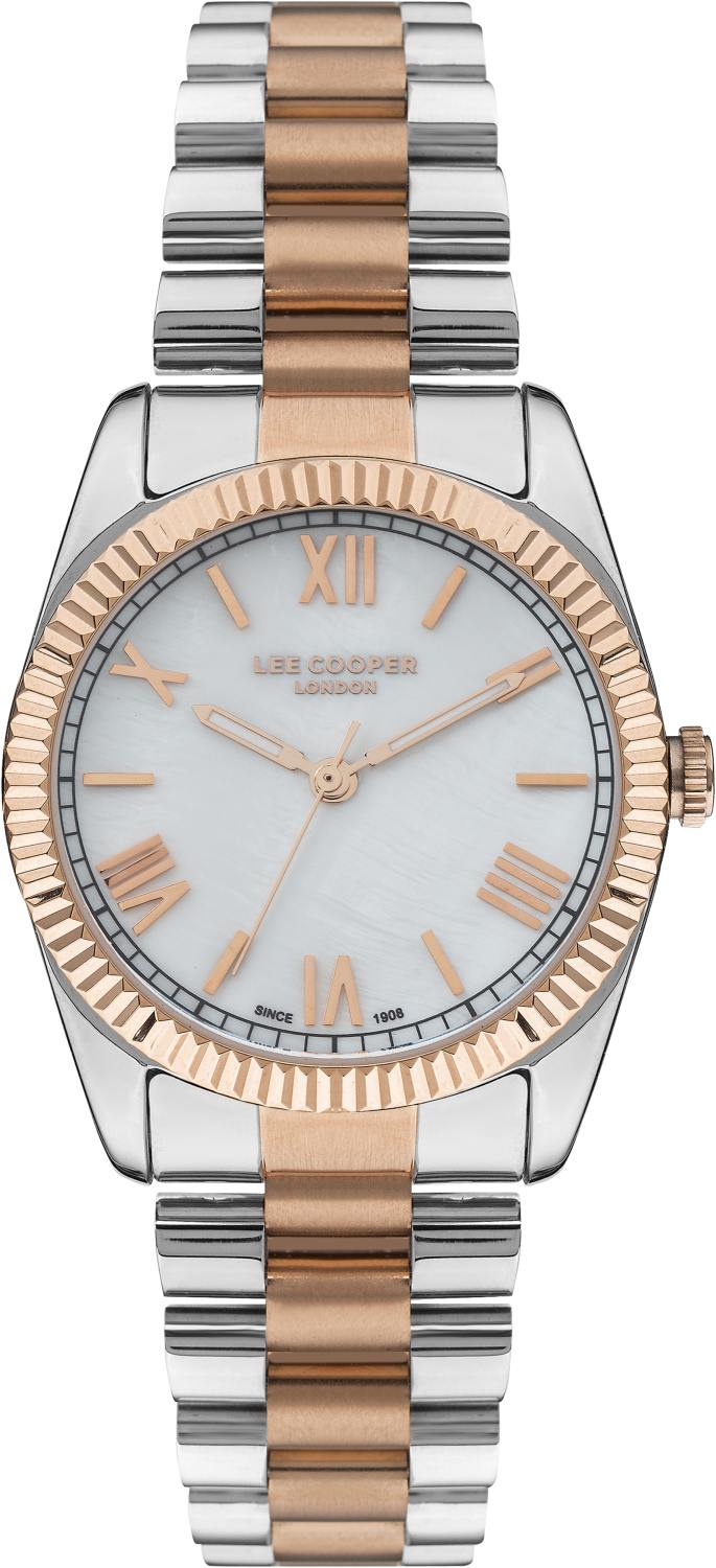 LEE COOPER  Женские часы, кварцевый механизм, суперметалл с покрытием, 34 мм