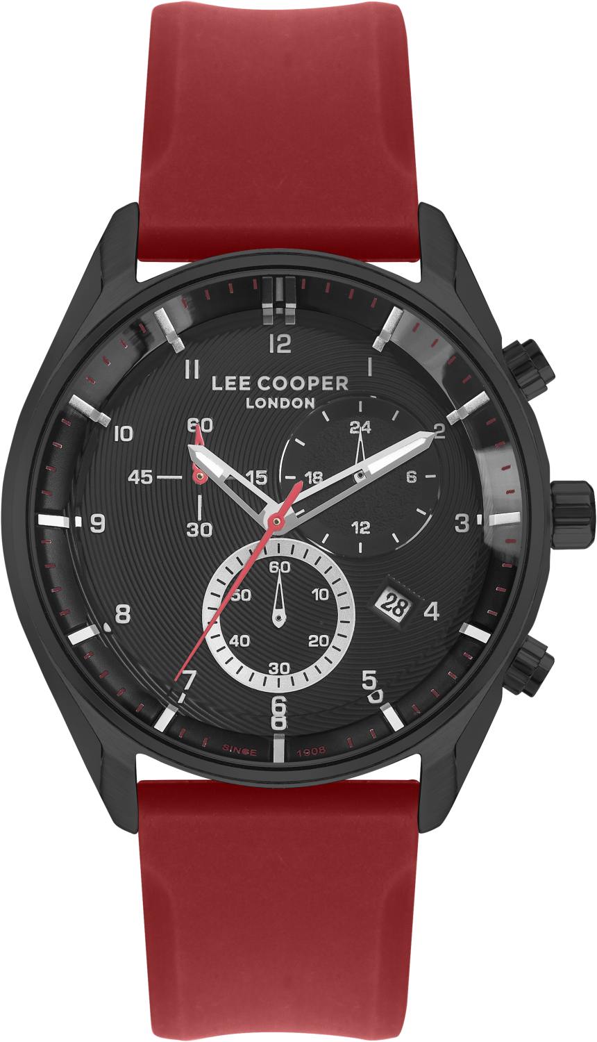 LEE COOPER  Мужские часы, кварцевый механизм, суперметалл с покрытием, 47 мм