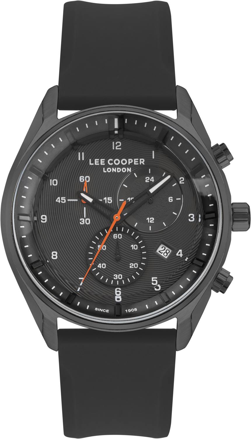 LEE COOPER  Мужские часы, кварцевый механизм, суперметалл с покрытием, 47 мм