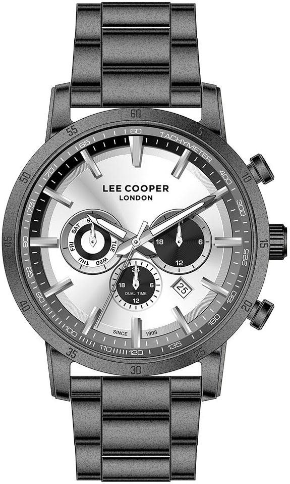 LEE COOPER  Мужские часы, кварцевый механизм, суперметалл с покрытием, 45 мм