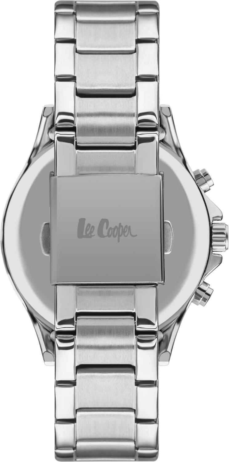 LEE COOPER  Мужские часы, кварцевый механизм, суперметалл, 44 мм