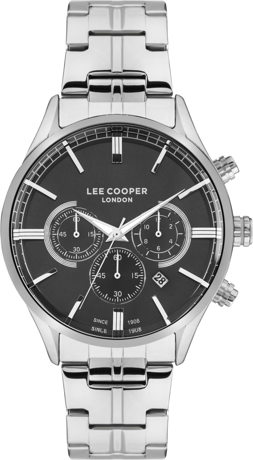 Часы LEE COOPER  LC07367.350 Мужские часы, кварцевый механизм, суперметалл, 45 мм