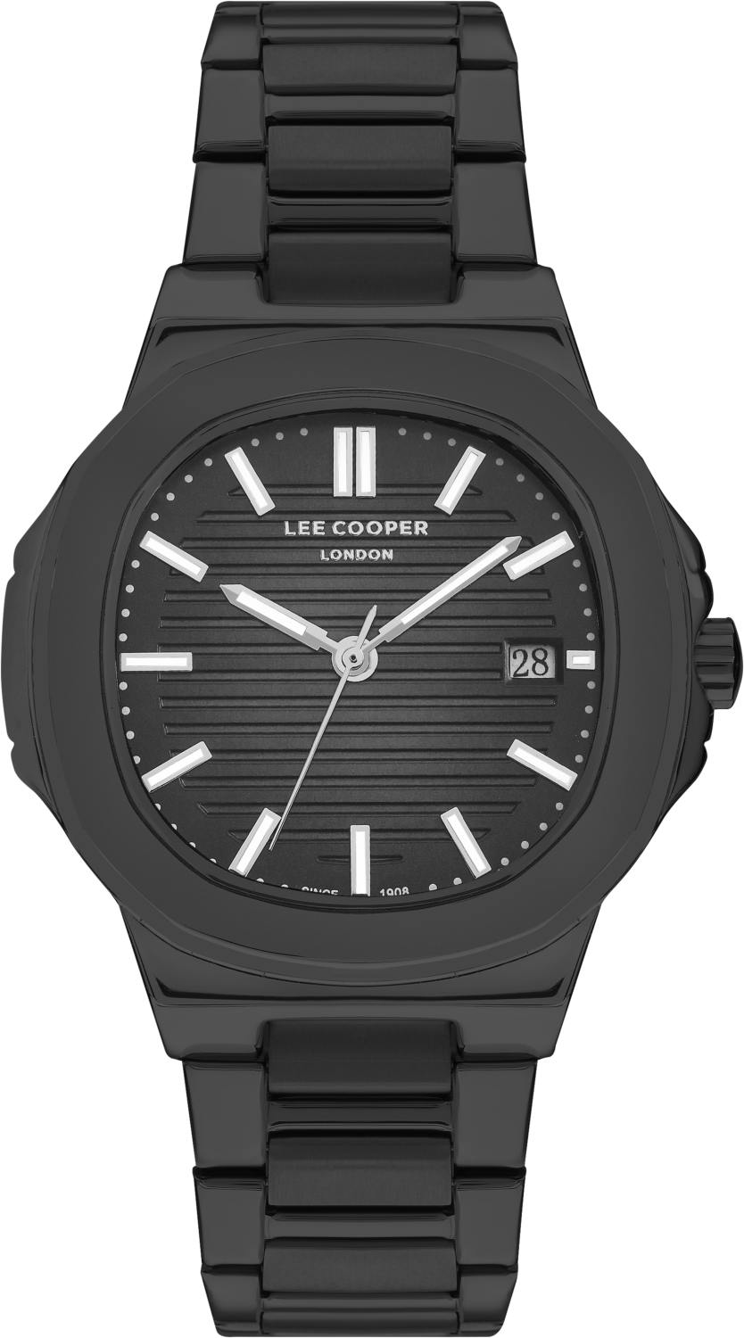 Часы LEE COOPER  LC07368.060 Мужские часы, кварцевый механизм, суперметалл с покрытием, 42 мм