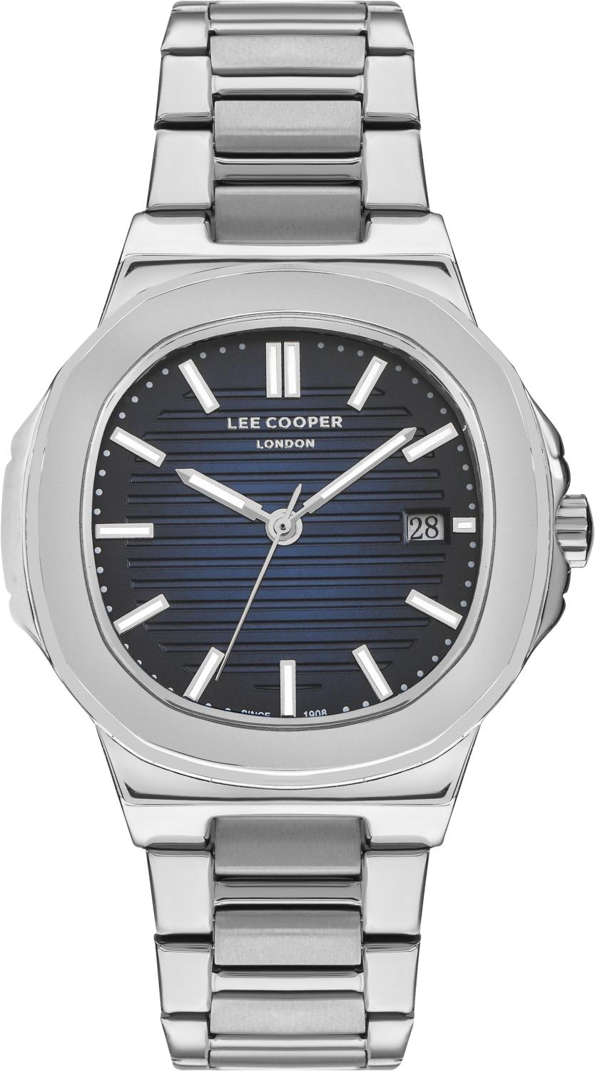 LEE COOPER  Мужские часы, кварцевый механизм, суперметалл, 42 мм
