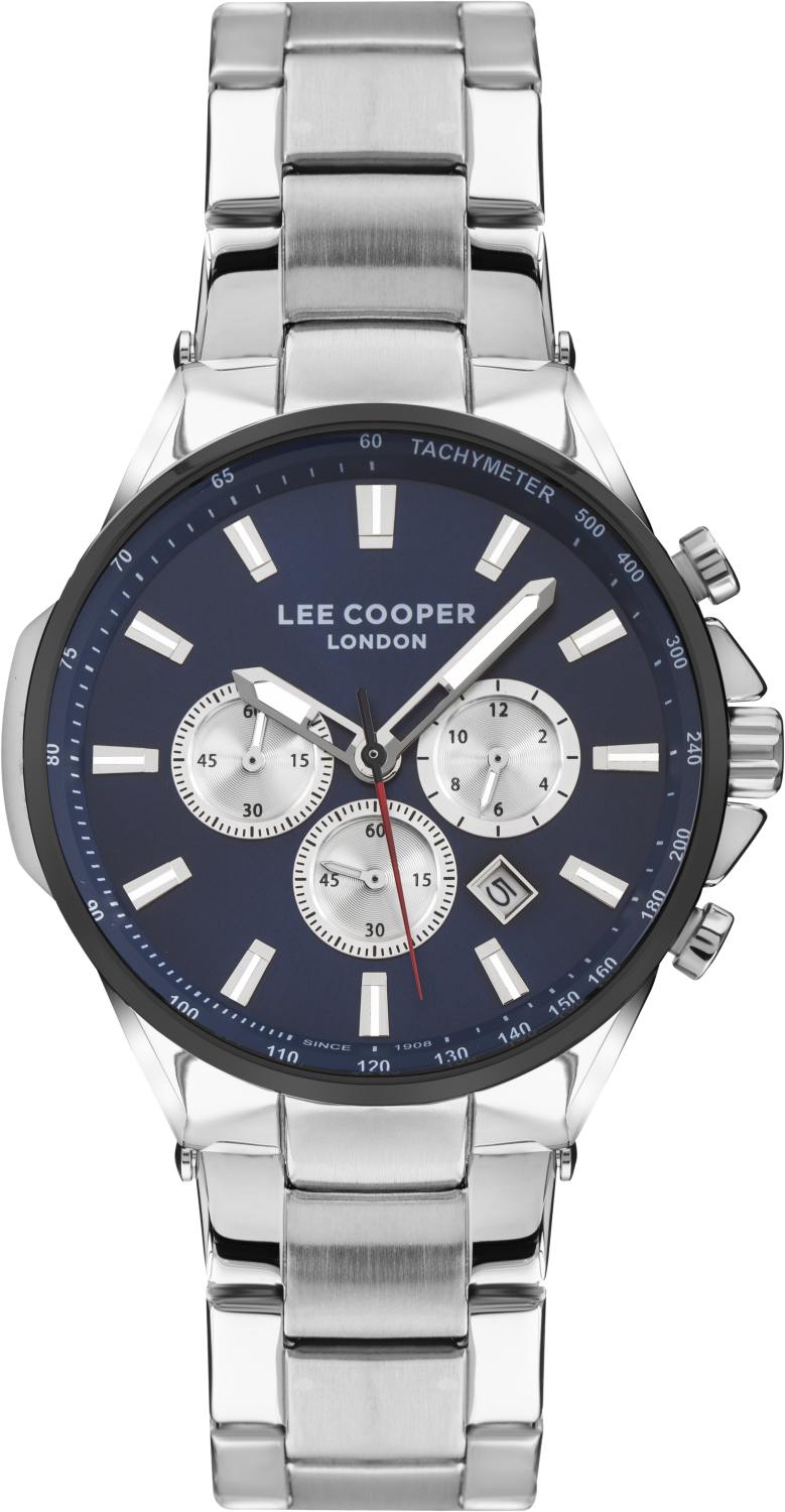 Часы LEE COOPER  LC07381.390 Мужские часы, кварцевый механизм, суперметалл, 45 мм