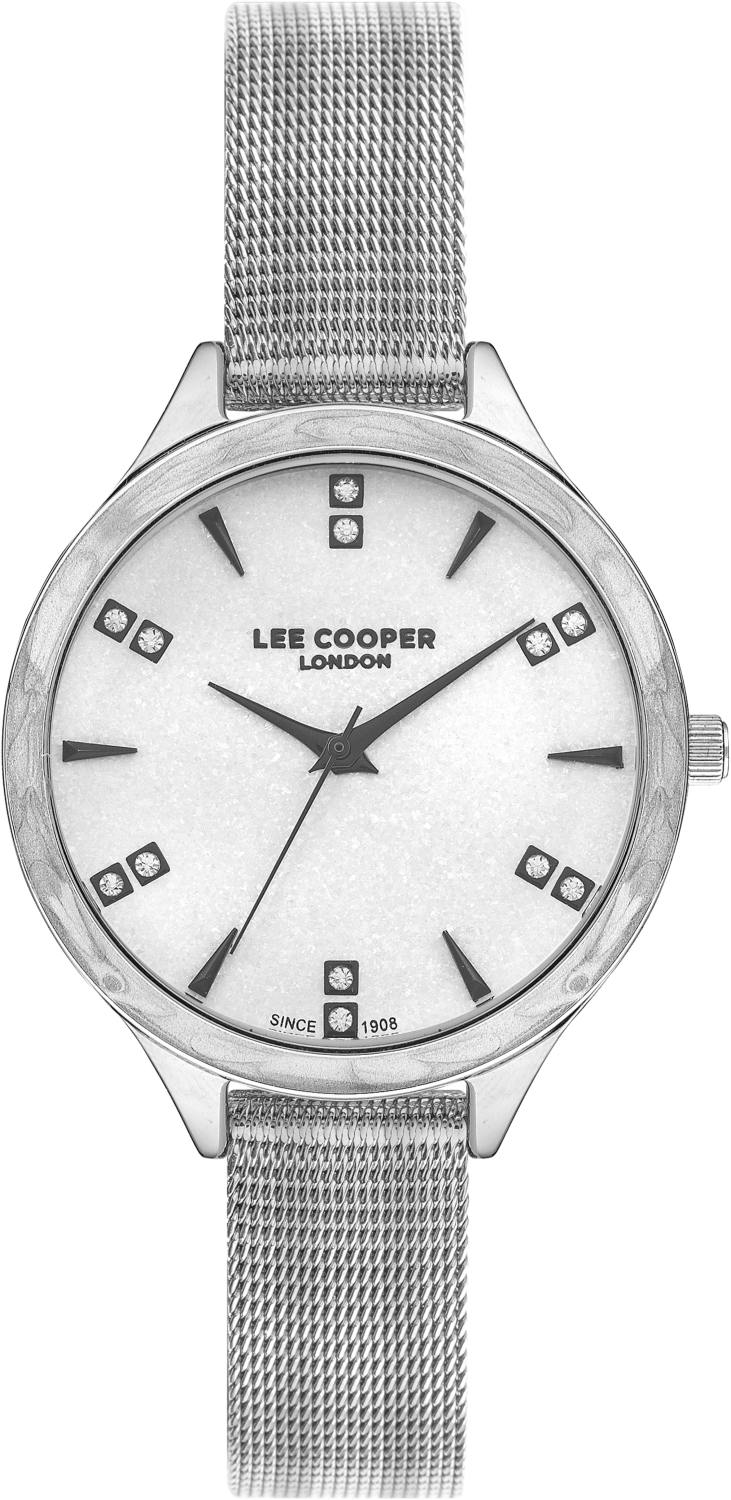 LEE COOPER  Женские часы, кварцевый механизм, суперметалл, 34 мм