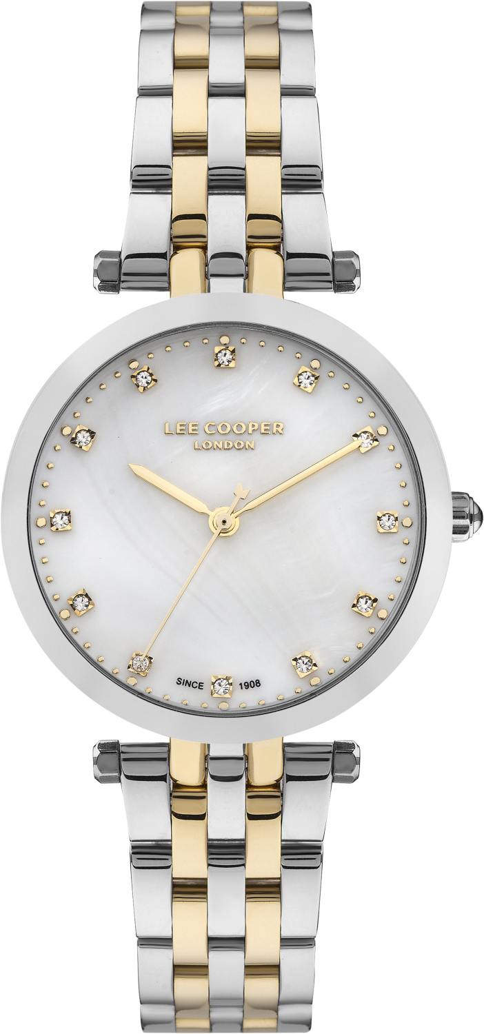 LEE COOPER  Женские часы, кварцевый механизм, суперметалл с покрытием, 34 мм