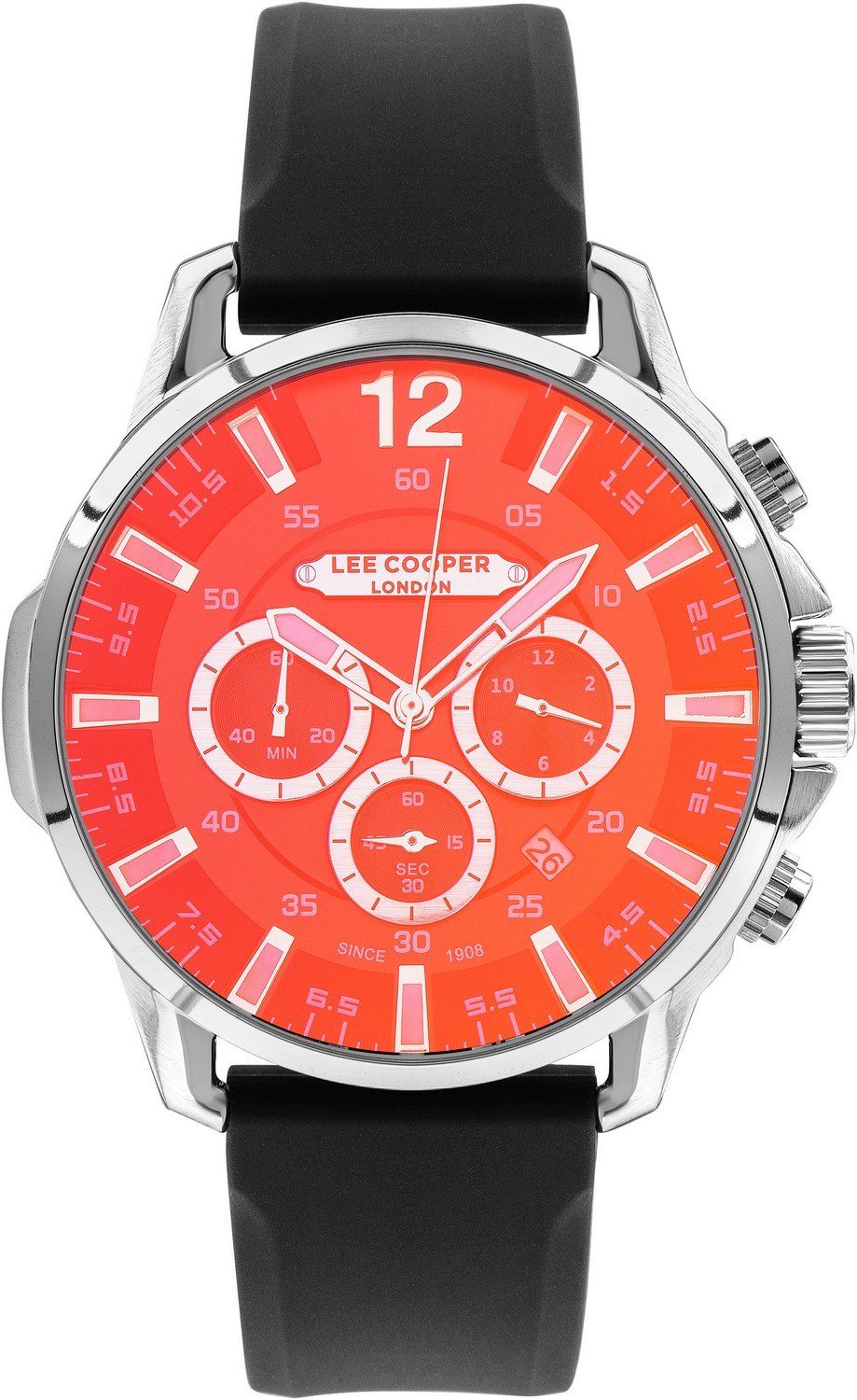 Часы LEE COOPER  LC07429.351 Мужские часы, кварцевый механизм, суперметалл, 46,5 мм