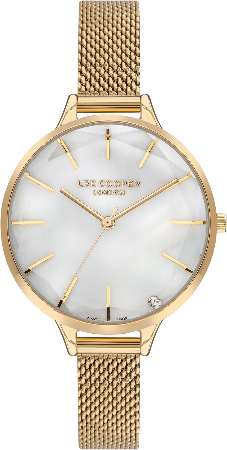 LEE COOPER  Женские часы, кварцевый механизм, суперметалл с покрытием, 36 мм