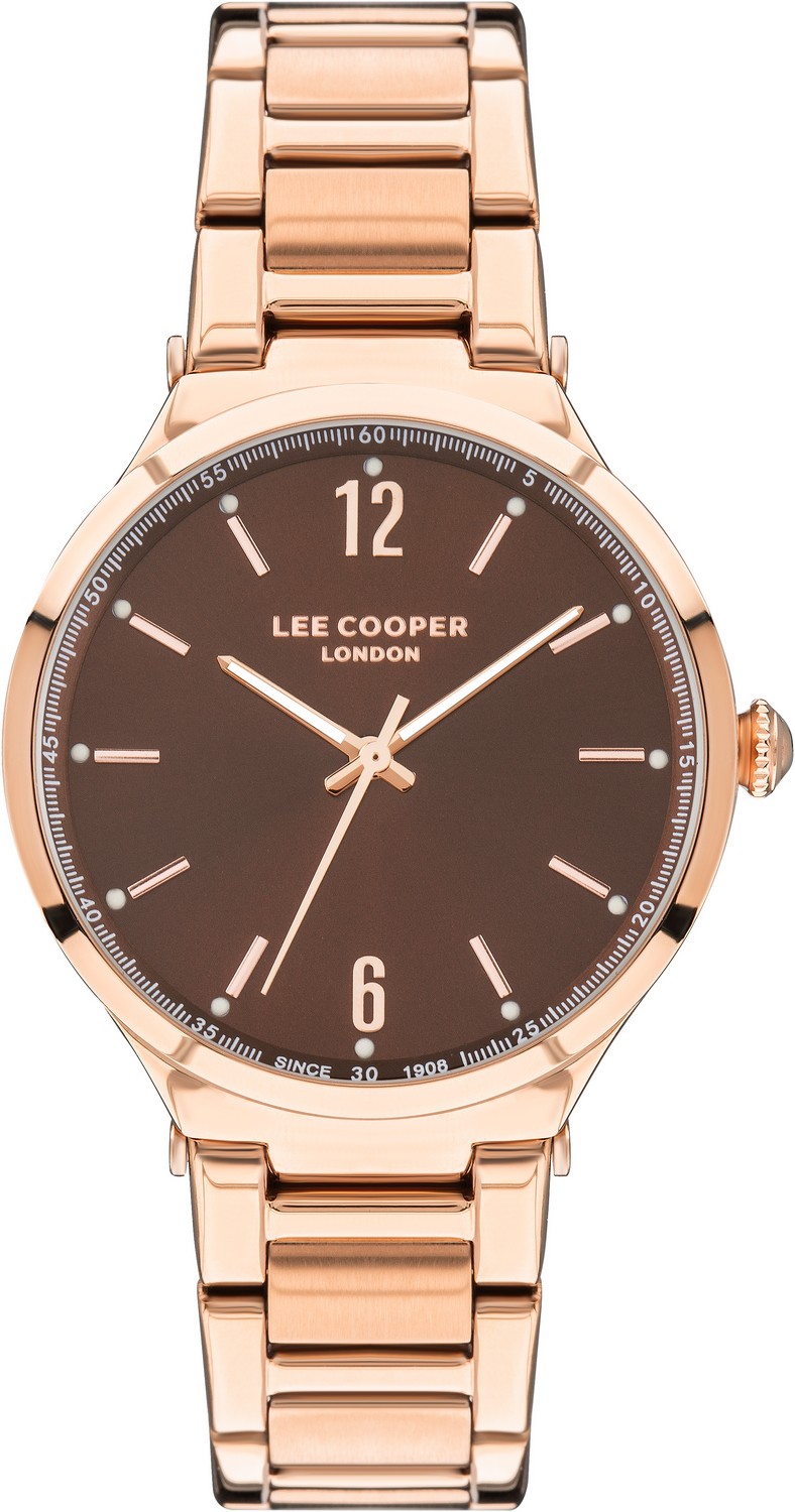 LEE COOPER  Женские часы, кварцевый механизм, суперметалл с покрытием, 36 мм