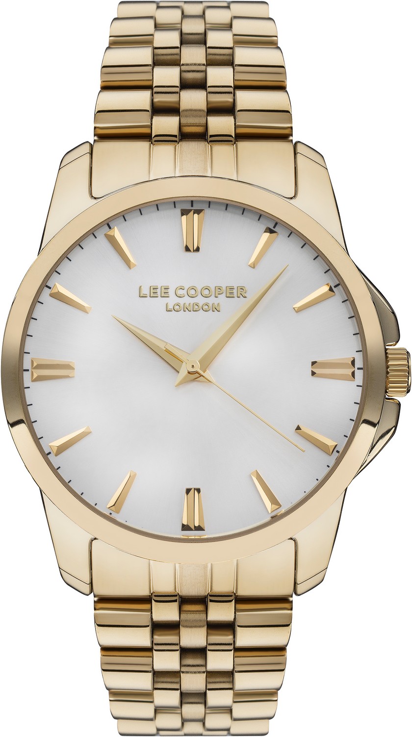Часы LEE COOPER  LC07443.130 Мужские часы, кварцевый механизм, суперметалл с покрытием, 42 мм