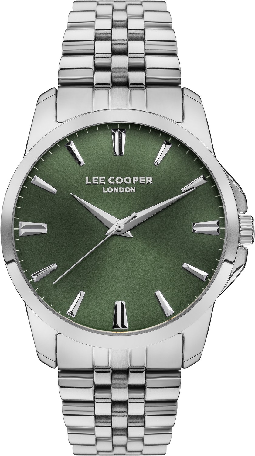 LEE COOPER  Мужские часы, кварцевый механизм, суперметалл, 42 мм
