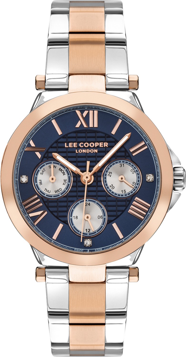 LEE COOPER  Женские часы, кварцевый механизм, суперметалл с покрытием, 36 мм